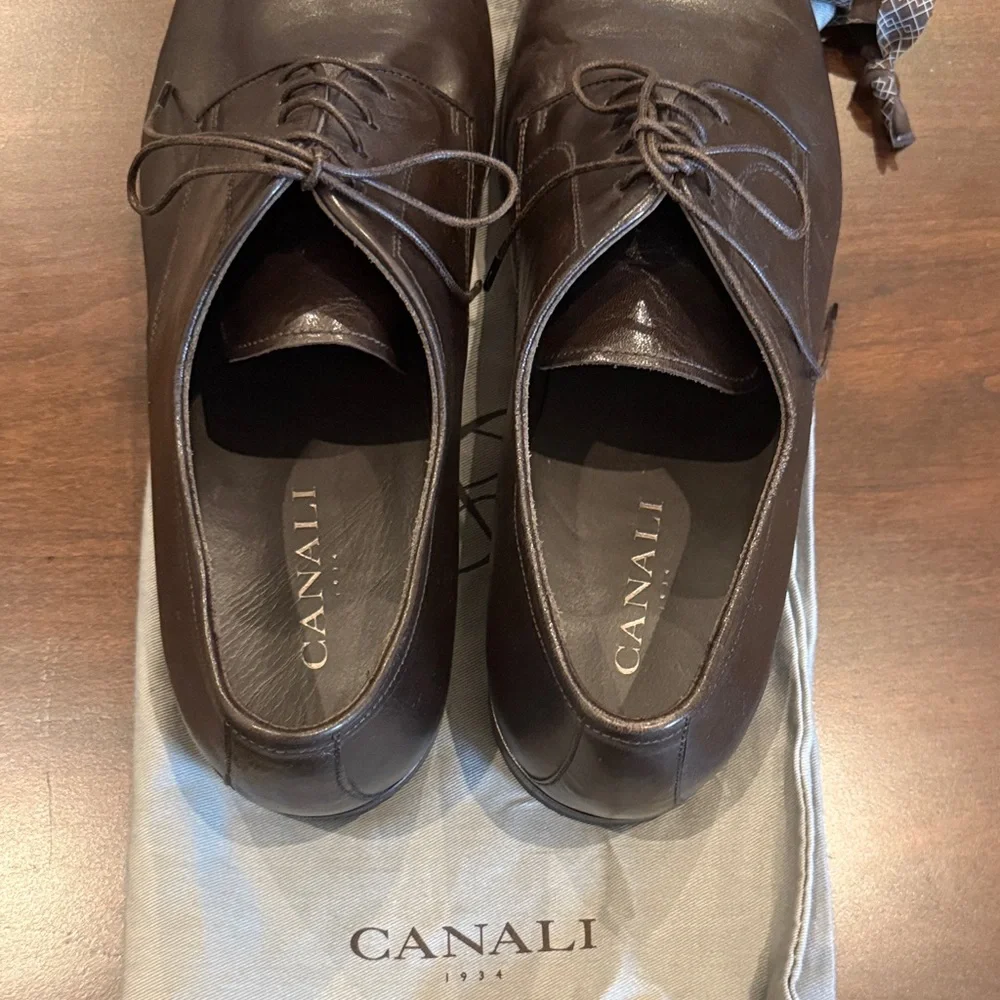 Canali men's derby shoe - Picture 8 of 10